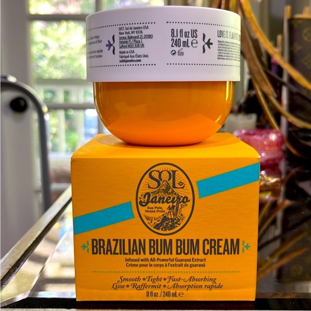 SOL DE JANEIRO BRAZILIAN BUM BUM CREAM Full Size 8 Oz. SEALED NEW IN BOX! - Picture 3 of 8